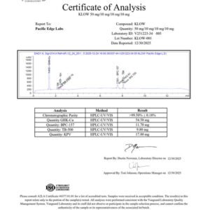 KLOW – 80mg Quad Peptide Blend
